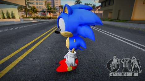 Sonic Skin 45 para GTA San Andreas