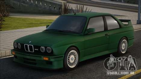 BMW M3 E30 Stock Green para GTA San Andreas