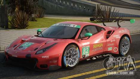 2018 Ferrari 488 GT3 para GTA San Andreas