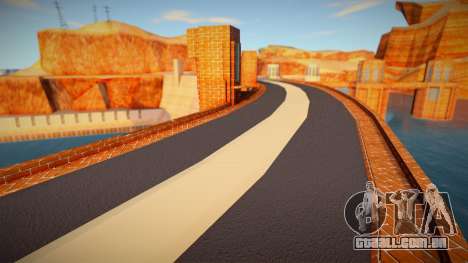 Nova Textura da Barragem v2 para GTA San Andreas