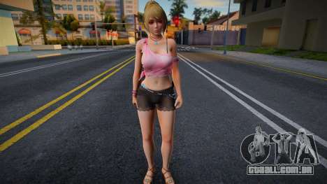 DOAXVV Yukino - Sea Breeze Coral para GTA San Andreas