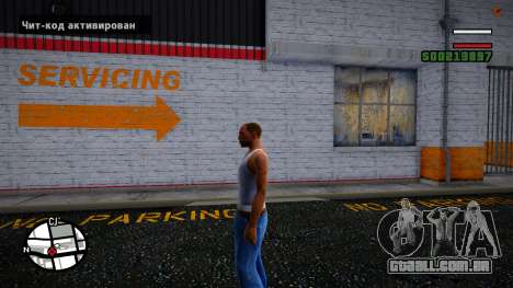 HUD minimalista para GTA San Andreas