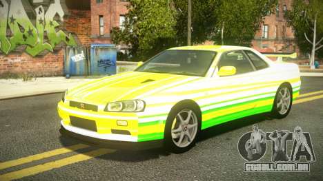 Nissan Skyline R34 ST-L S7 para GTA 4