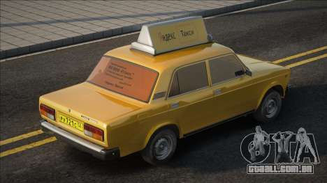 VAZ 2107 Yandex Táxi para GTA San Andreas