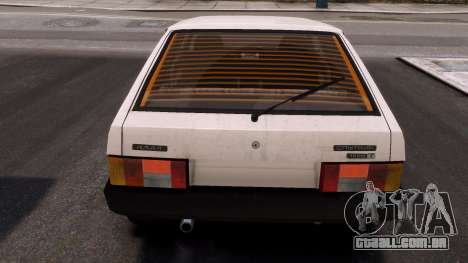 VAZ 2109 Belaya Estoque para GTA 4