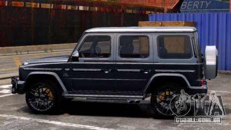 Mercedes-Benz G-Class 2019 Black para GTA 4