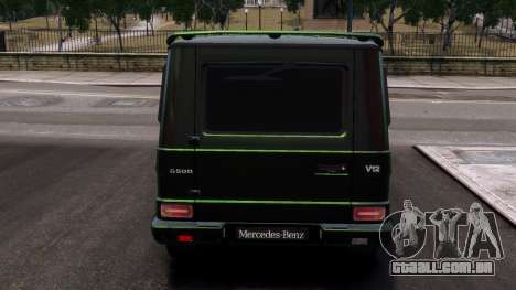 Mercedes-Benz G500 v12 para GTA 4