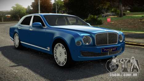 Bentley Mulsanne 14th para GTA 4