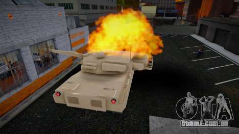 Explodir um tanque para GTA San Andreas
