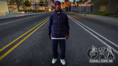 HQ Ballas Man v3 para GTA San Andreas