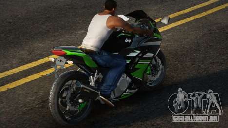 Kawasaki Ninja Green para GTA San Andreas