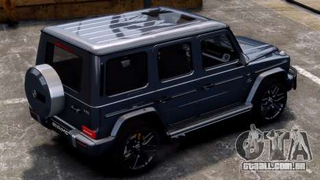 Mercedes-Benz G-Class 2019 Black para GTA 4