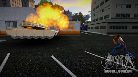 Explodir um tanque para GTA San Andreas