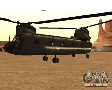 Iraniano CH-47 Chinook - IRIAA para GTA San Andreas