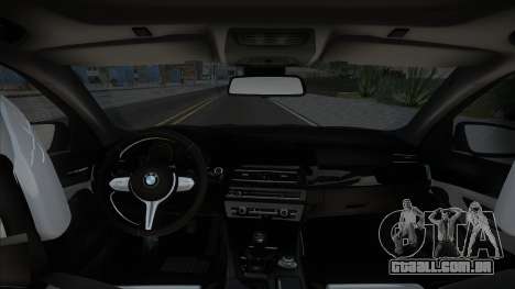 BMW M5 F10 2016 LCI para GTA San Andreas