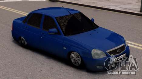 Lada Priora Stok Blue para GTA 4