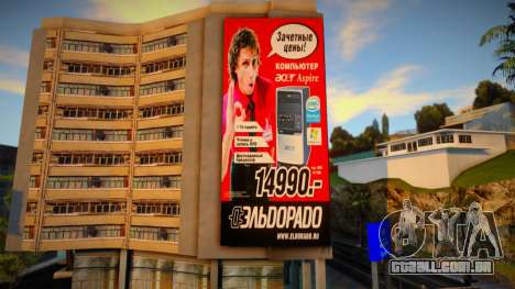 Banco de Crédito e Cartaz Eldorado para GTA San Andreas