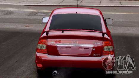Lada Priora Sport Red para GTA 4