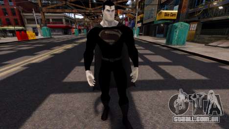 GTA IV SUPERMAN (BLACK SUIT) para GTA 4