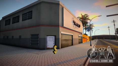 Oportunidade de comprar uma academia para GTA San Andreas