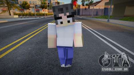 Nishikata (Teasing Master Takagi-san) Minecraft para GTA San Andreas