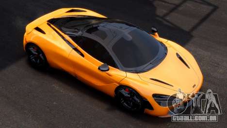 McLaren 720S Yellow para GTA 4