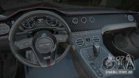 2021 Bentley Continental GT Speed para GTA San Andreas