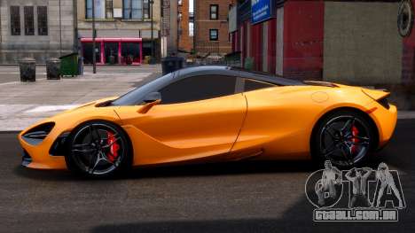 McLaren 720S Yellow para GTA 4