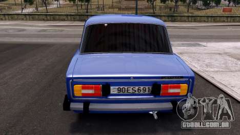 Estoque VAZ 2106 para GTA 4