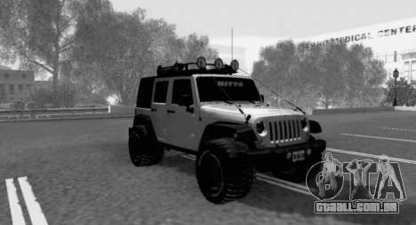 Jeep Wrangler Custom Por Jhon Pol para GTA San Andreas