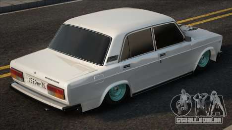 Vaz-2107 [Whit] para GTA San Andreas