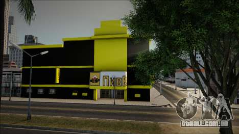 Restaurante de cerveja PIVBUM para GTA San Andreas