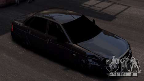 Lada Priora Stock após um acidente para GTA 4