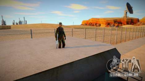 Uma base militar animada para GTA San Andreas