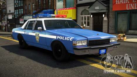 1985 Chevrolet Caprice Classic Police para GTA 4