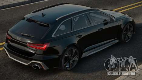 Audi RS6 C8 Black para GTA San Andreas
