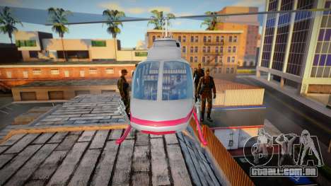 Chamar guarda-costas para um helicóptero para GTA San Andreas