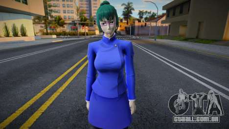 Maki Zenin HD V1 Jujutsu Kaisen v2 para GTA San Andreas