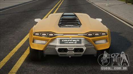 Lamborghini Countach LPI 800-4 Yellow para GTA San Andreas
