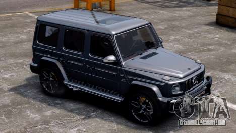 Mercedes-Benz G-Class 2019 Black para GTA 4