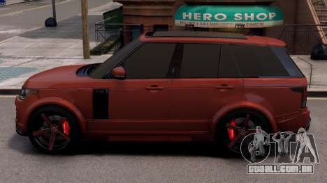 Land Rover Range Rover Stock para GTA 4