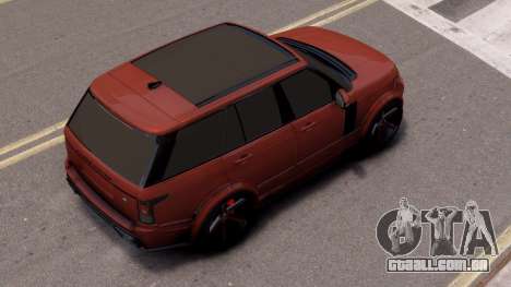 Land Rover Range Rover Stock para GTA 4