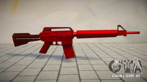 Retextued M4 para GTA San Andreas