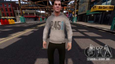 Pullover Hoodie for Packie McReary v2 para GTA 4