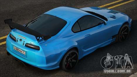 Toyota Supra Azul para GTA San Andreas