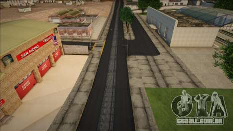 Road Texture HD San Fierro para GTA San Andreas