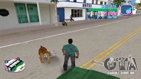 Tigre Guarda-costas para GTA Vice City