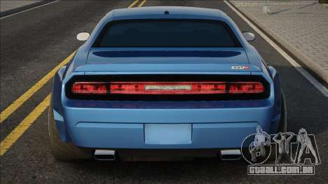 Dodge Challenger SRT em expansão para GTA San Andreas