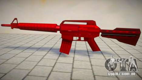 Retextued M4 para GTA San Andreas