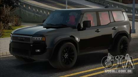 Toyota Land Cruiser Prado Black para GTA San Andreas